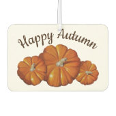Pumpkin, Squash Autumn Harvest Air Freshener Autolufterfrischer (Vorderseite)