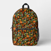 Pumpkin, Squash Autumn Harvest Backpack Bedruckter Rucksack (Vorderseite)