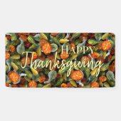 Pumpkin, Squash Autumn Harvest Banner (Horizontal)