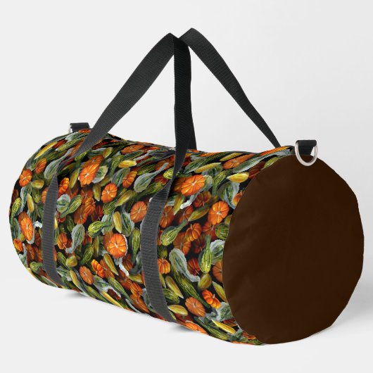 Pumpkin, Squash Autumn Harvest Duffel Bag - Large Duffle Bag (Linke Ecke)