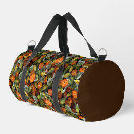 Pumpkin, Squash Autumn Harvest Duffel Bag - Small Duffle Bag