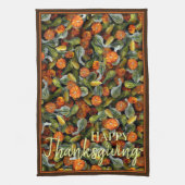 Pumpkin, Squash Autumn Harvest Küchentuch (Vertikal)