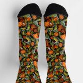 Pumpkin, Squash Autumn Harvest Socken (Oben)