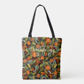 Pumpkin, Squash Autumn Harvest Tote Bag Tasche (Rückseite)