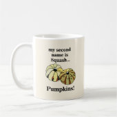Pumpkin Squash Funny Pumpkins Kaffeetasse (Links)