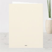 Pumpkin Squash Funny Pumpkins Karte (Rückseite)