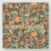 Pumpkin, Squash Herbst ernten Untersetzer (Vorderseite)