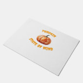 Pumpkin-Staat des Geistes - Halloween Oversized T- Fußmatte (Schrägansicht)