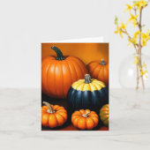 Pumpkin-Studie - AI - D Karte (Gelbe Blume)