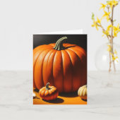 Pumpkin-Studie - AI - E Karte (Gelbe Blume)