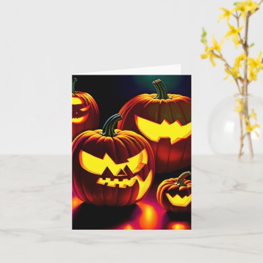 Pumpkin-Studie - AI - J Karte (Gelbe Blume)