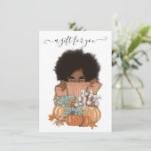 Pumpkin Succulents Afroamerikaner (Stehend Vorderseite)