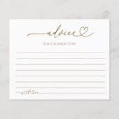 Pumpkin Sunflower Fall Brautparty Advisor Cards (Vorderseite)