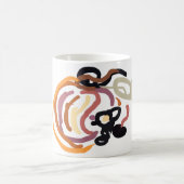 Pumpkin Sunset Autumn cute Kaffeetasse (Mittel)