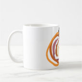 Pumpkin Sunset Autumn cute Kaffeetasse (Links)