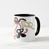 Pumpkin Sunset Autumn cute Tasse (VorderseiteRechts)