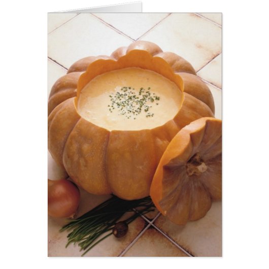Pumpkin-Suppenkarte (Vorne)
