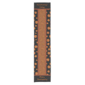 Pumpkin Table Runner Kurzer Tischläufer (Vorderseite)