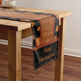 Pumpkin Table Runner Kurzer Tischläufer