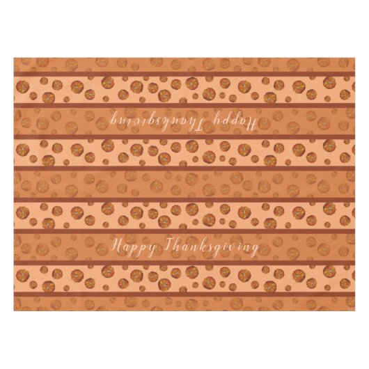 Pumpkin Tablecloth Tischdecke (Vorderseite (Horizontal))