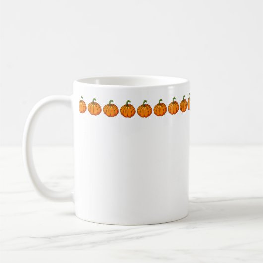 Pumpkin-Tasse Kaffeetasse (Links)
