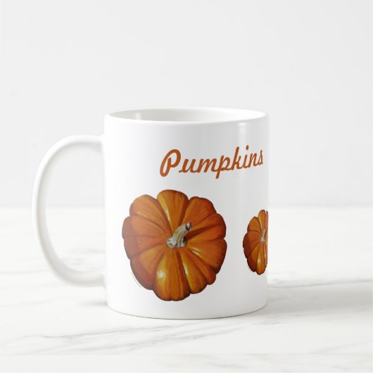 Pumpkin-Tasse Kaffeetasse (Links)