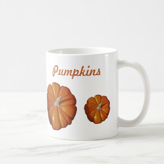 Pumpkin-Tasse Kaffeetasse (Rechts)