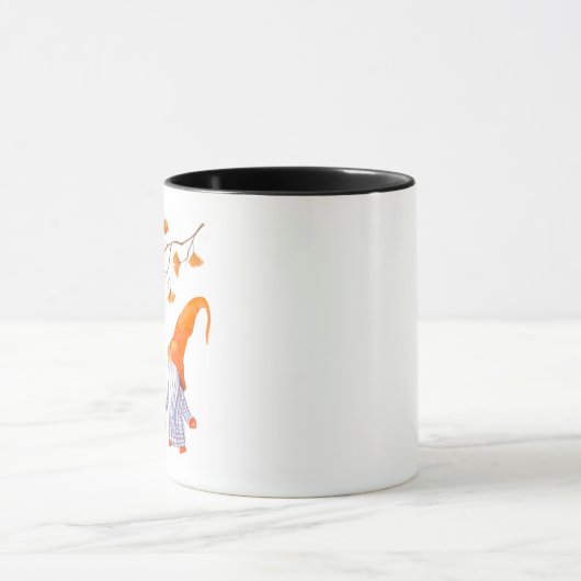 Pumpkin-Tasse mit Schwarzgriff Tasse (Zentrum)