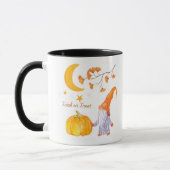 Pumpkin-Tasse mit Schwarzgriff Tasse (Links)