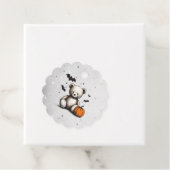 Pumpkin Teddy Baby Shower Geschenkanhänger (Beispiel)