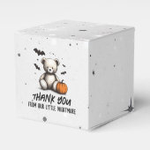 Pumpkin Teddy Baby Shower Geschenkschachtel (Vorderseite)