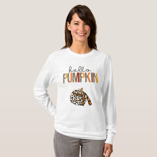 Pumpkin Tee Shirt mit Pumpkin (Vorne ganz)