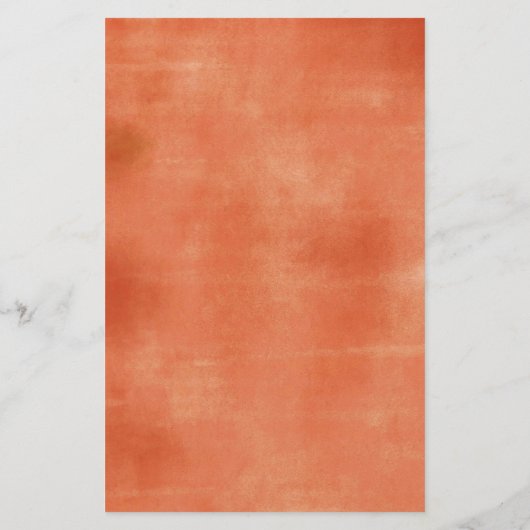 Pumpkin Terracota Floral Gebete für Baby (Rückseite)