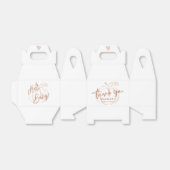 Pumpkin Terracotta Bohemisch Earthy Baby Dusche Geschenkschachtel (Ungefaltet)