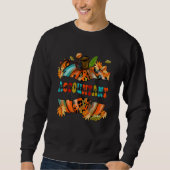 Pumpkin Thankful Grateful Blessed Accountant Aut Sweatshirt (Vorderseite)