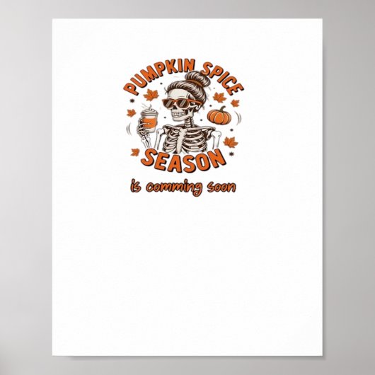 Pumpkin ThanksGive Decor - Geeignet für Erntedank Poster (Vorne)