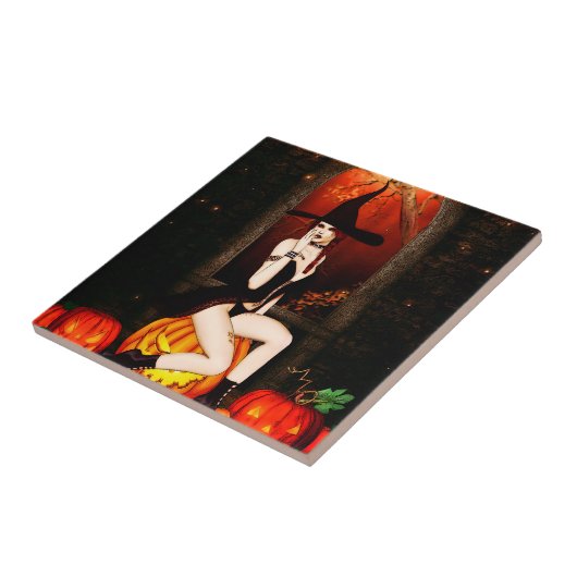 Pumpkin Throne Hexch Fliese (Seite)