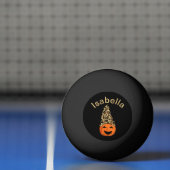 Pumpkin trägt einen Leopardenhut Tischtennisball (Netto)