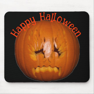 Pumpkin, traurige Flammen Mousepad