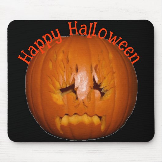 Pumpkin, traurige Flammen Mousepad (Vorne)