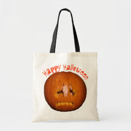 Pumpkin, traurige Flammen Tragetasche