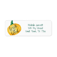 Pumpkin-Trick oder Treat Halloween-benutzerdefinie