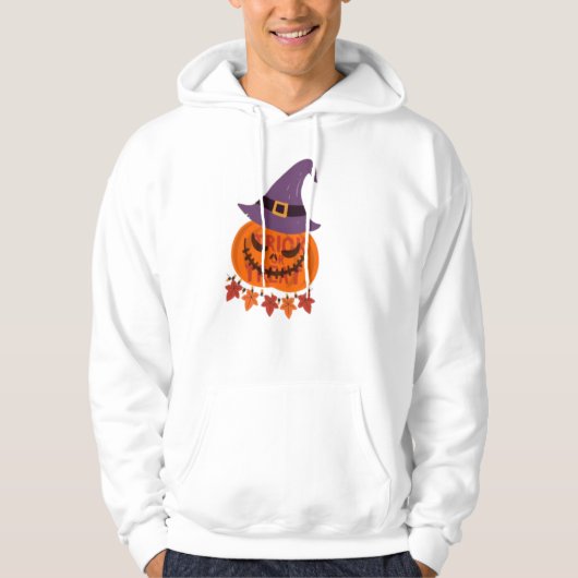 Pumpkin Trick OR Treat Halloween Special Art Hoodie (Vorderseite)