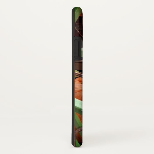 Pumpkin Trio in Green Wood Cart Monogram Case-Mate iPhone Hülle (Hinten/Rechts)