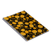 Pumpkin Trombone-Musiknoten Notizblock (Rechte Seite)