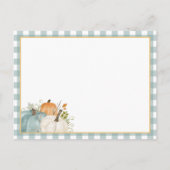 Pumpkin Truck Dankeschön Karte (Rückseite)