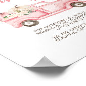 Pumpkin Truck Kinderdusche Danke, dass Sie untersc Poster (Ecke)