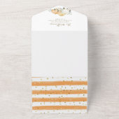 Pumpkin Truck Modernes Fall Baby Dusche All In One Einladung (Außenbereich)