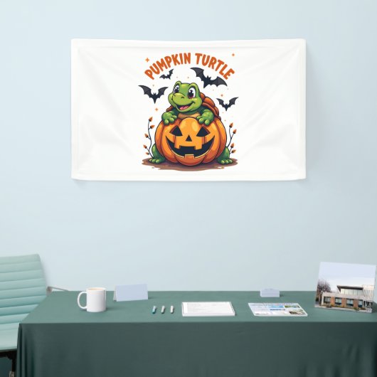 Pumpkin Turtle Banner (Messeveranstaltung)