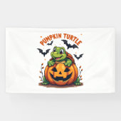 Pumpkin Turtle Banner (Horizontal)